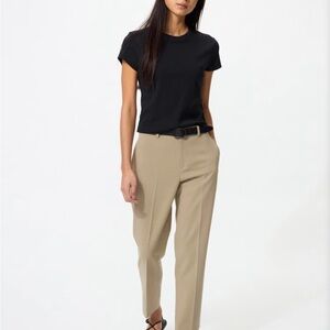 Uniqlo Smart Ankle Pants (Beige)